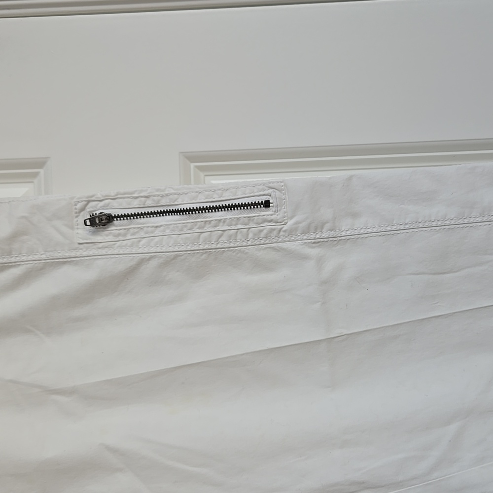 White Cargo Pants - Picture 4 of 10